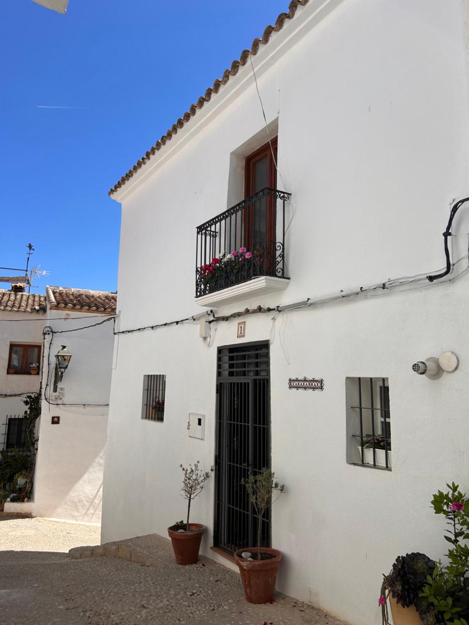 Casa Barman Casco Antiguo Y Vistas Al Mar Villa Altea Exterior foto