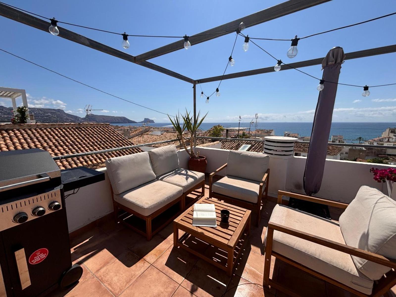 Casa Barman Casco Antiguo Y Vistas Al Mar Villa Altea Exterior foto